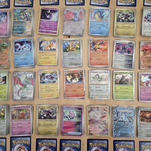 Pokemon Cards Lot / Ultra Rare Cards / No Fake Cards / Best Gift for Fans / Holographic Shiny Cards