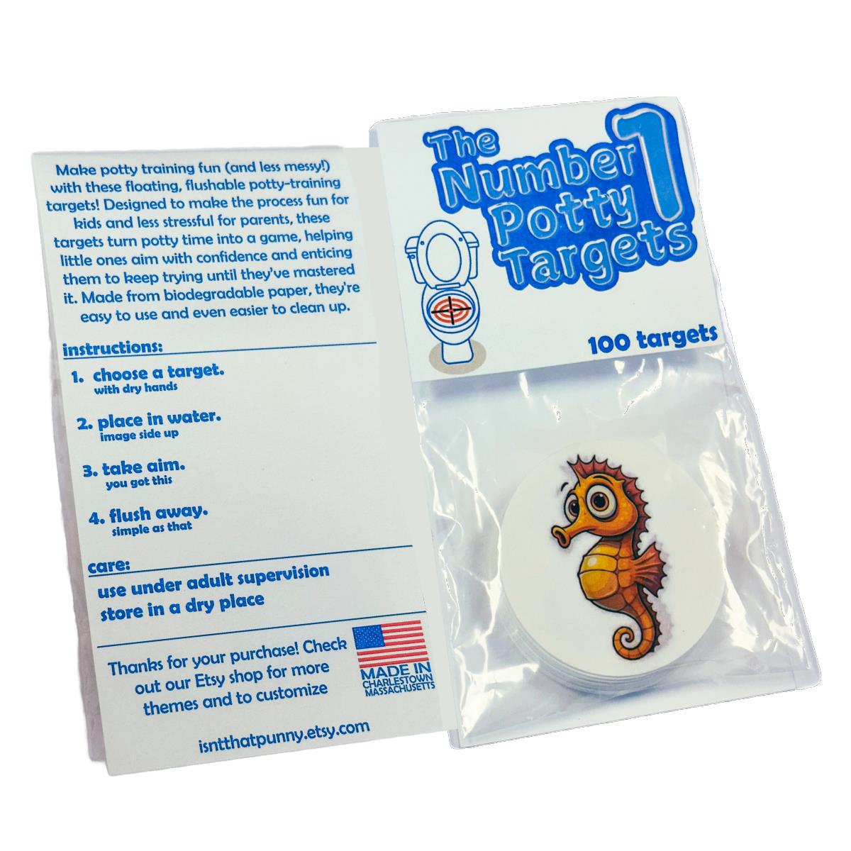 Potty Target Flushable Potty Training Targets: Sports Theme (100 Targets) - Etsy