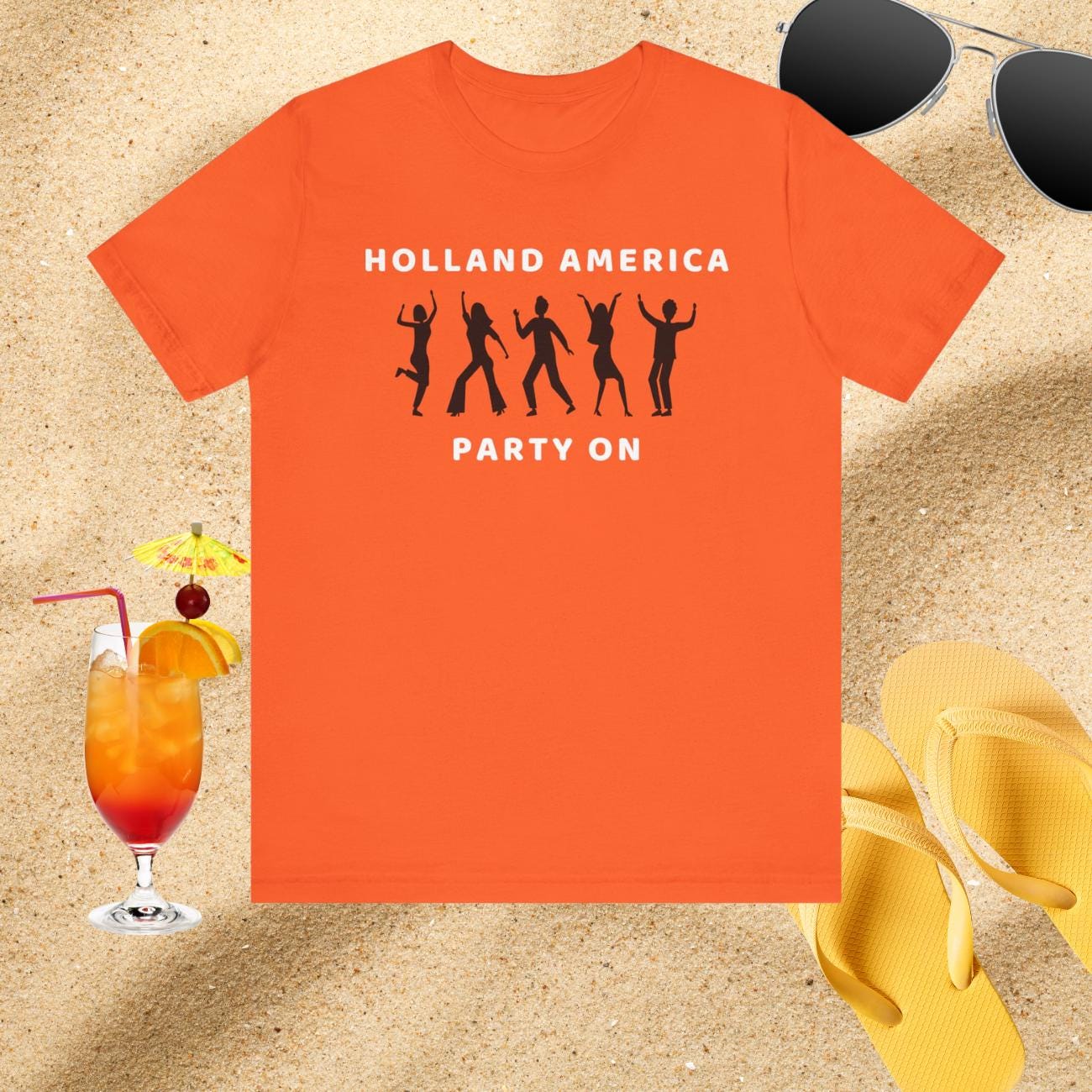 dress code orange party holland america Orange party on Holland America cruise