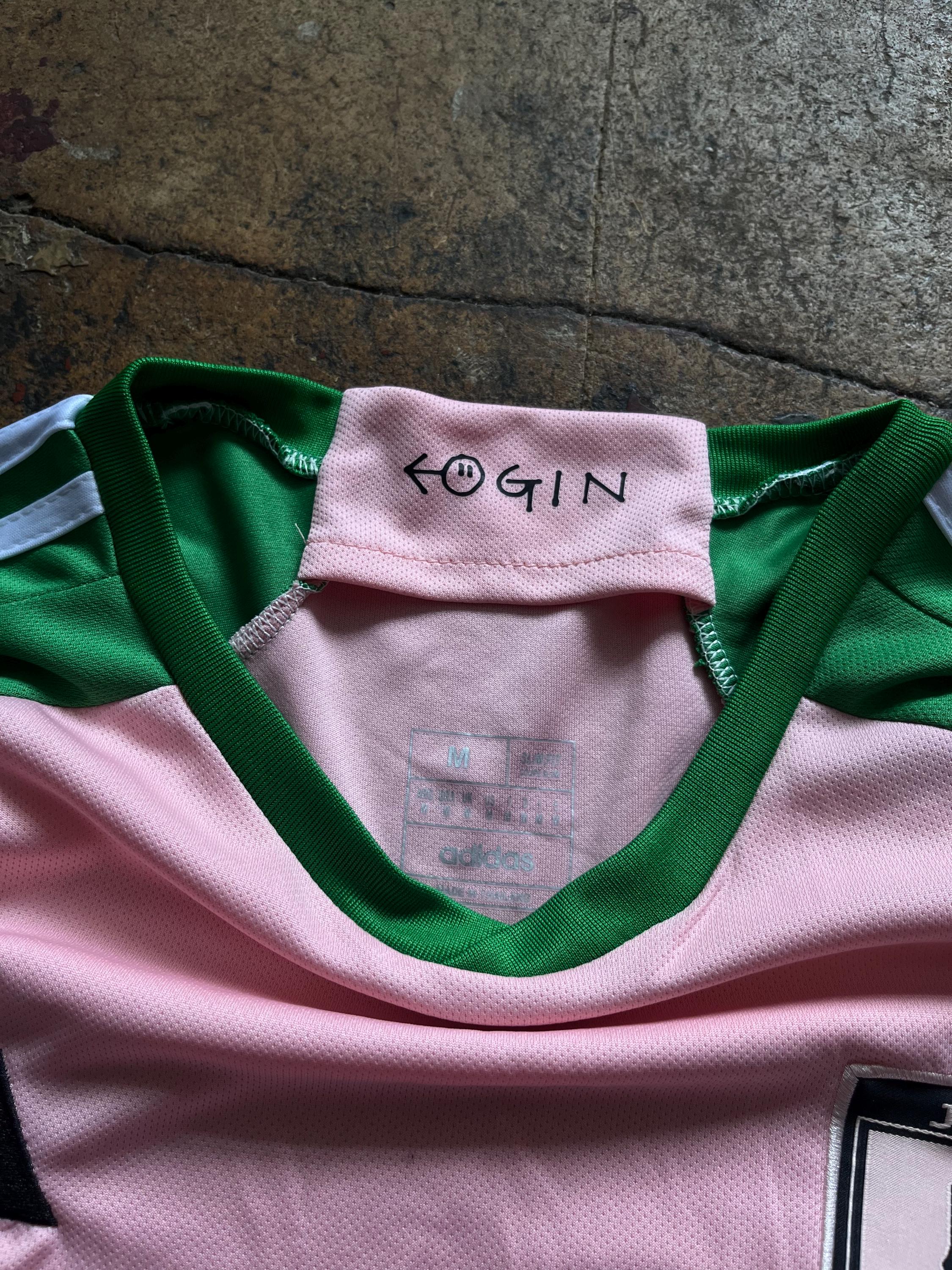 Japan X Nigo Pink Green Football Jersey Trikot Fußball
