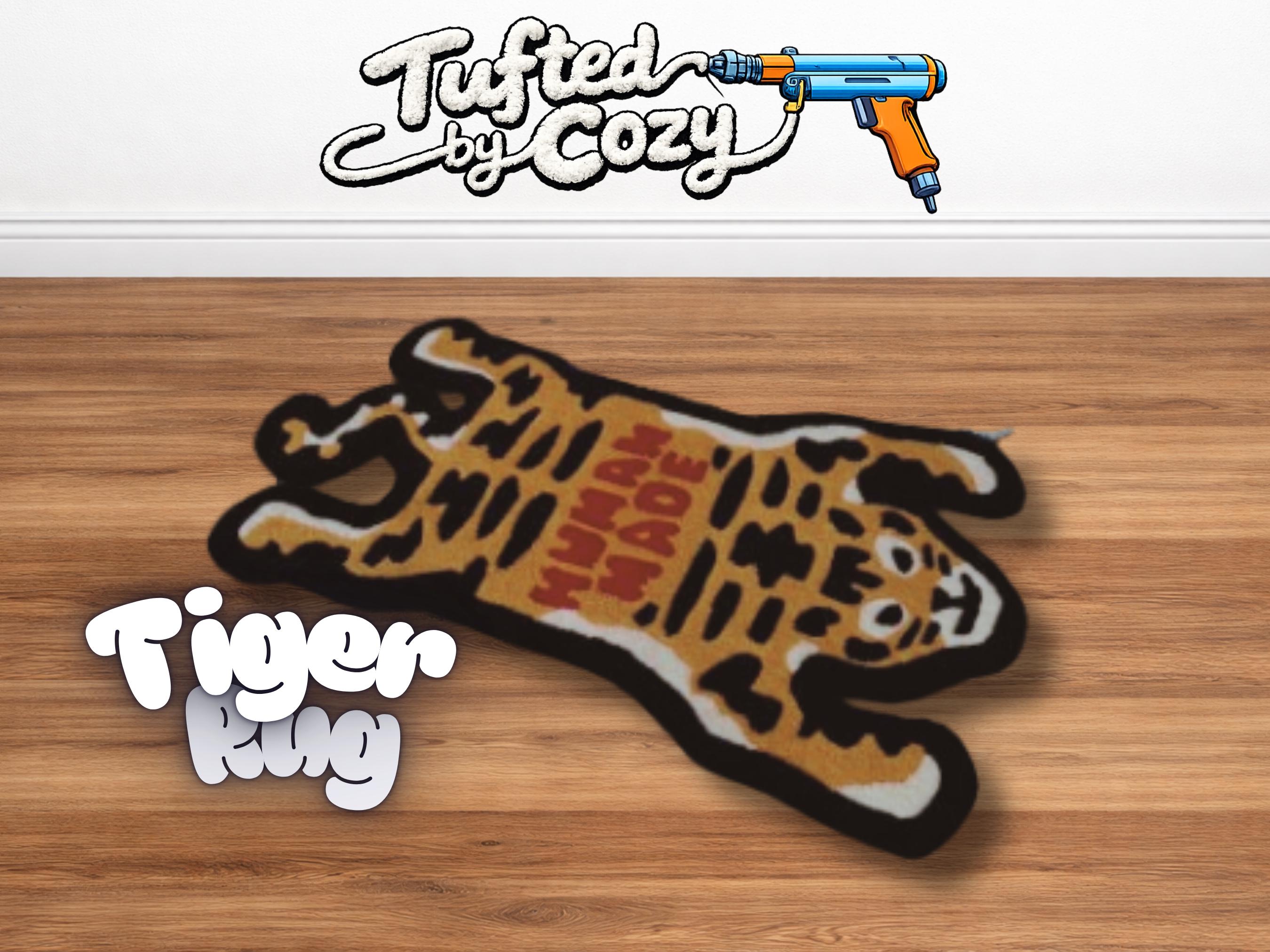 Human Made Tiger Rug - Etsy