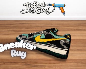 Custom SB Rug | Handmade Hypebeast Streetwear Decor | Any Design Available