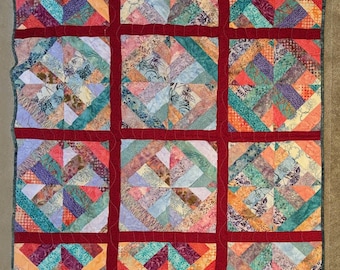 Colorful Patchwork Quilt