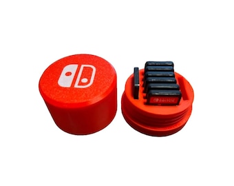 Nintendo Switch Game Cartridge Case: Compact Travel Storage - Holds 8 Games
