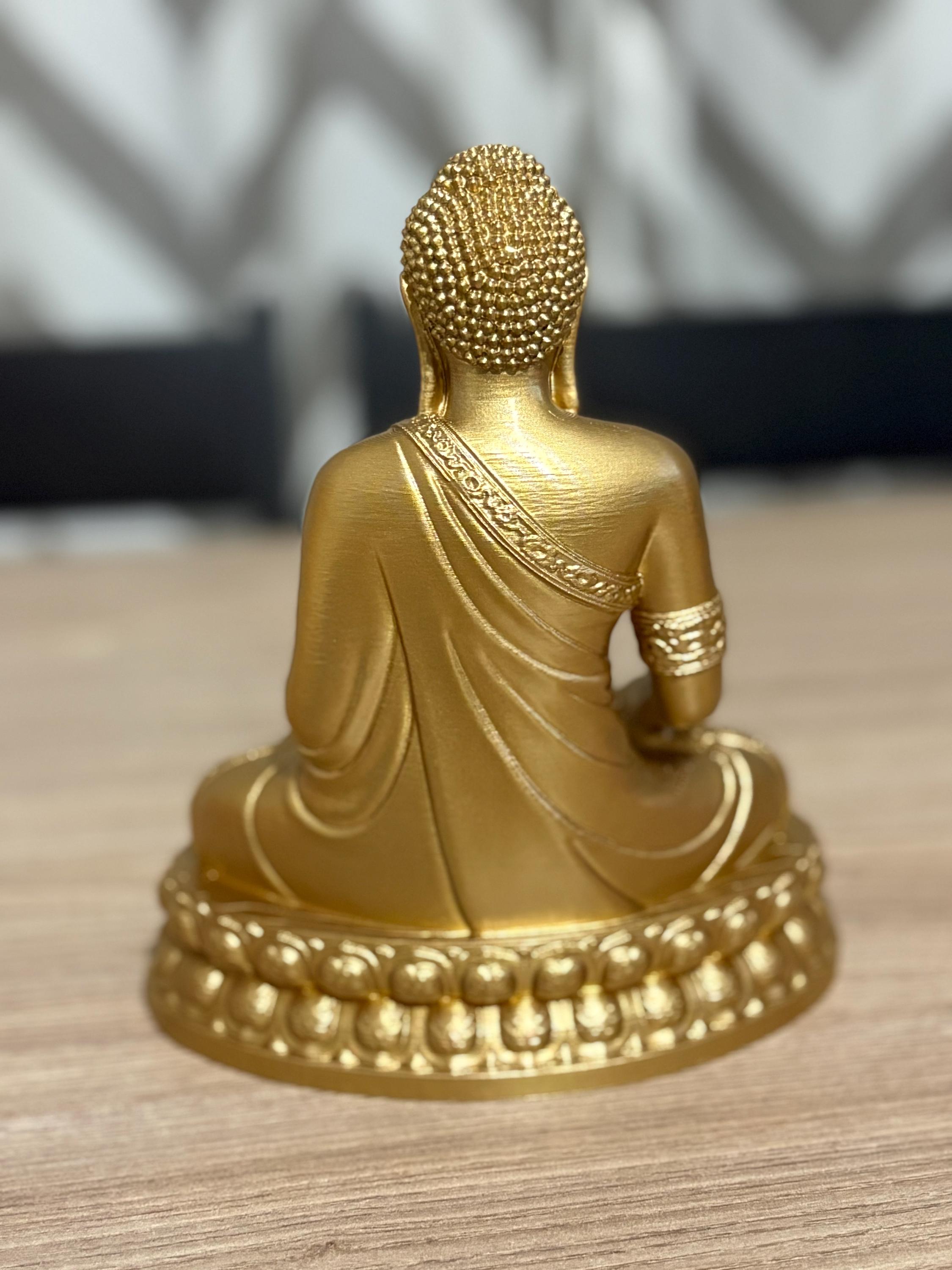 金の仏像：17 cmの瞑想禅装飾 - Etsy 日本