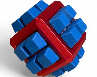 Mechanical Click Cube 3D Fidget Toy with Tactile Keyboard Buttons Stress Relief