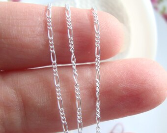 Figaro 3+1 Chain Anti-Tarnish chain by the foot