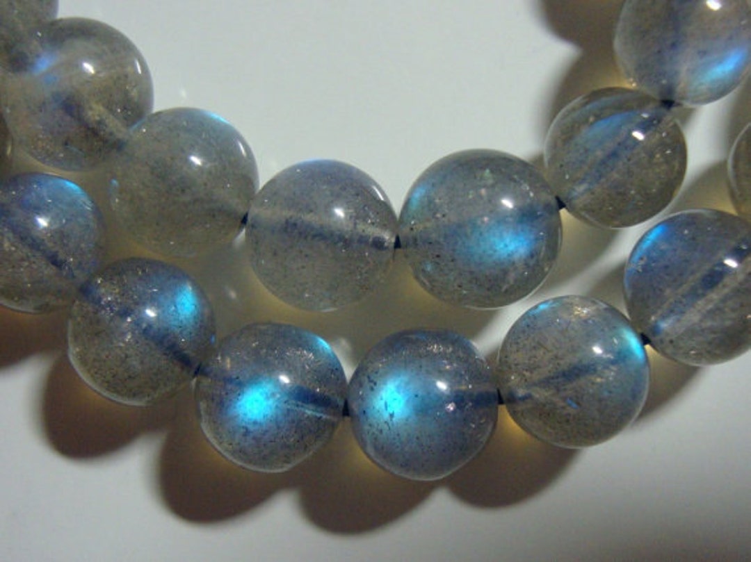 Fiery Labradorite 2.5-2.75mm Round Bead Strand 109634