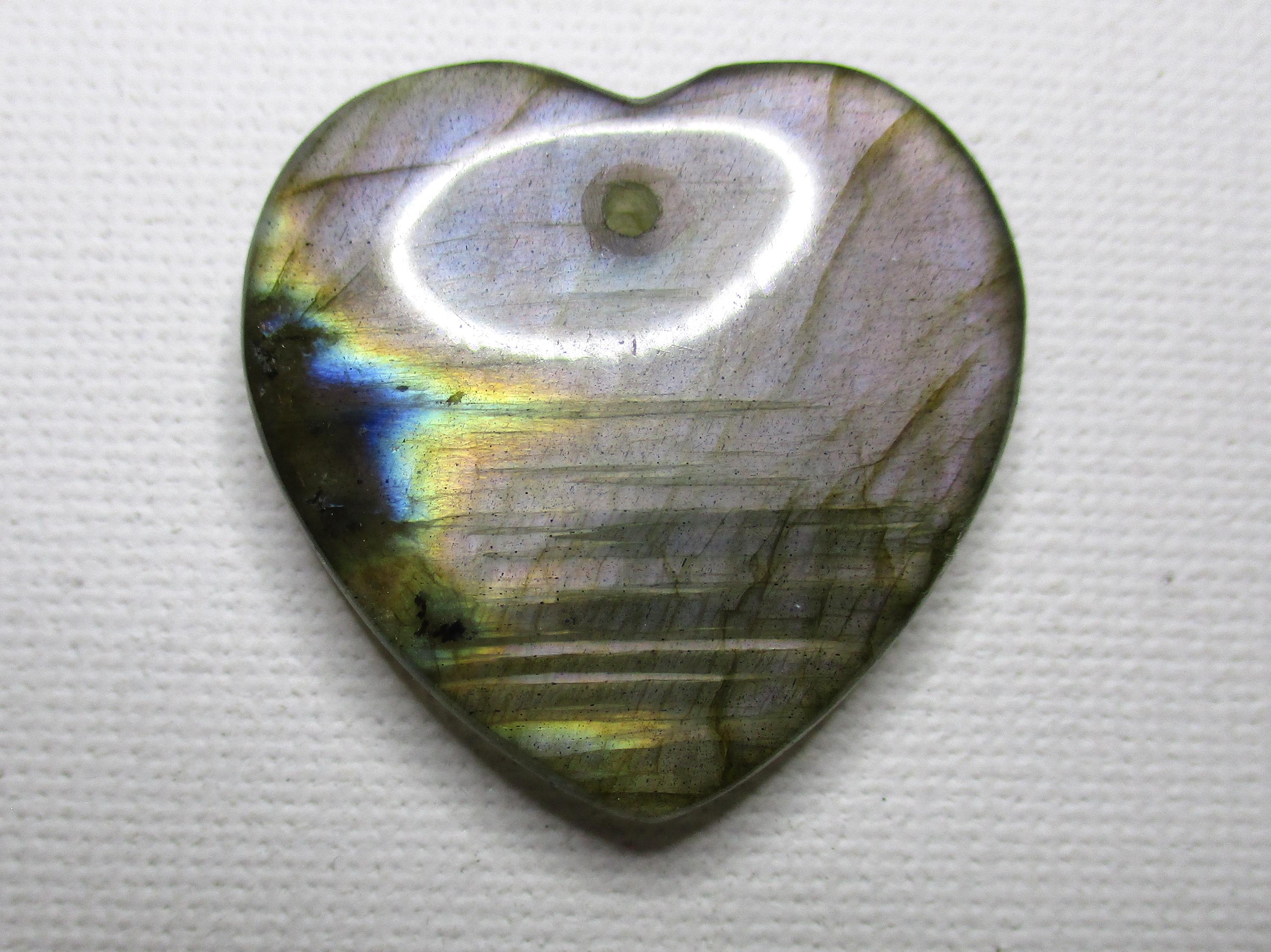 K③ 30x30mm Spectacular HUGE Firey Blue Green Gold Lavender