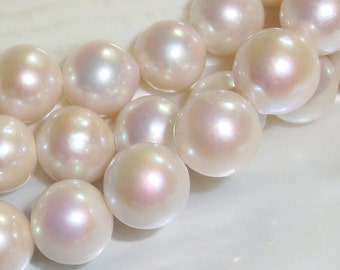 Real Pearl Lilac Pale Pink Round 