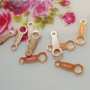 8x3mm, 14K ROSE Gold Filled Japanese Quality Tag, CC-0164