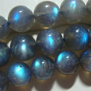 8.5-8.8mm, 1/2 strand, 20% sale, AAA Fiery Flashing Blue Labradorite Round Beads,LAAA1