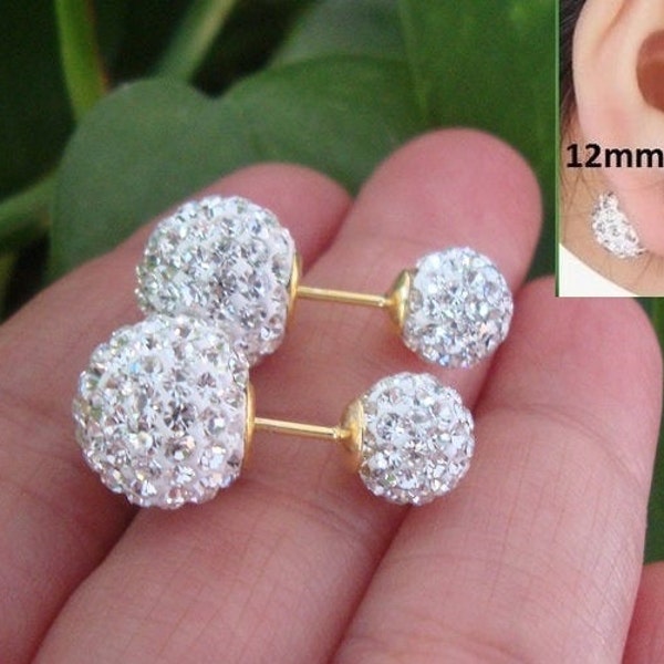 Double Sided Earring Etsy