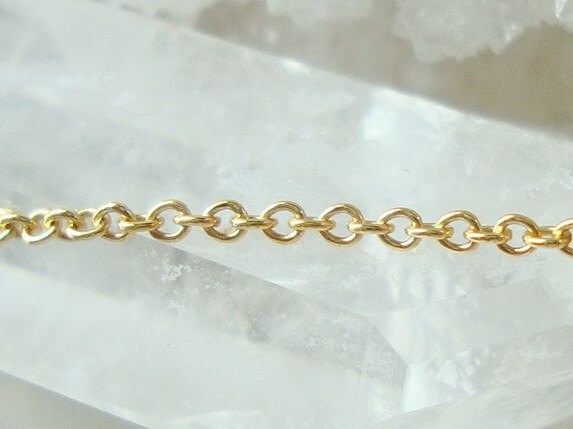 ブレスレット LESS IS MORE 14K Gold Field Miff Necklace ZOECHICCO_DSCB-5-D_14KY_SQUARE