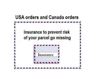 Add in Insurance to protect your package