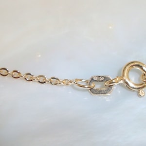 1 pc, 2x1.6mm, 24in, 60cm, Dainty and Sturdy, 925 Sterling Silver 18K Gold plated Cable Chain with Spring Clasp