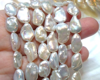 10 pcs, Keishi Pearl, Pebble Natural Fresh Water Pearl, Keshi Freshwater Pearl, Top Quality Organic Pearl, Rainbow Hue Iridescent, J1