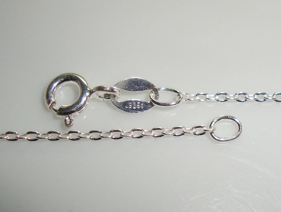 Catena A Maglie In Argento Sterling 925 Da 18 Pollici (tipo 5 - Foto 6