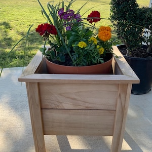 Outdoor Cedar Planters