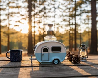 Retro Camper Seifenhalter | 3D Gedruckter Anhänger Spender für Bath & Body Works