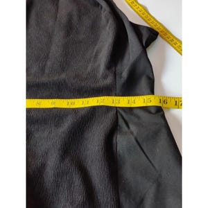 Anthropologie Sugar + Lips Zipper Sleeveless Fitted Sheath Dress Black SZ Large afbeelding 8