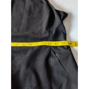 Anthropologie Sugar + Lips Zipper Sleeveless Fitted Sheath Dress Black SZ Large afbeelding 9