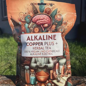 Cognitive Boost Brain & Nerves Cleanse Tea •   Nootropic  Mood Elevation | Focus Memory Concentration 100% Organic Tea Party Gift