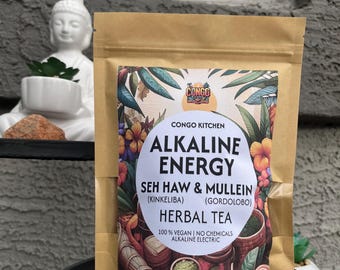Alkaline Energy Herbal Tea: Mullein & Kinkeliba Blend