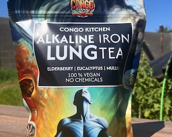 Lung Cleanse Tea: Mullein, Elderberry, Kinkeliba & Gordolobo Herb