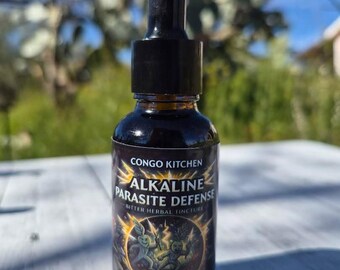 Parasite & Colon Tincture Detox Herbal  Bitter Duck flower Root HSV Cleanse Gut Liver Reproductive Relief + Digestive Support