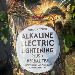 Alkaline lightening elektrische thee - de krachtigste kruiden van Dr. Sebi Pure botanische Afrikaanse Caribische fusie Kinkeliba, guaco, contribo, hoodia
