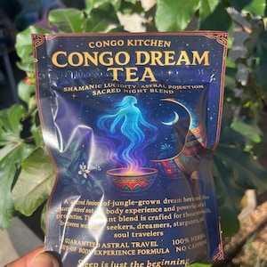 Té Mágico del Tercer Ojo, Mezcla de Hierbas Orgánicas Premolidas / Relajación, Proyección Astral + Relajación, Recuerdo de Sueños, Sueños Lúcidos