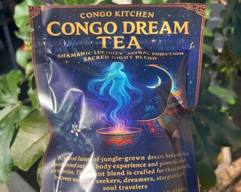 3rd Eye Tea Magic Pre-Ground Organic Herbal Blend | Relaxation, Astral Projection + Relaxation Dream Recall Lucid Dreaming