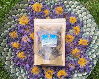 Pineal Gland Dream Powder - Pre-Ground Herbal Botanical 3rd eye activation Relaxation Meditation & Sleep