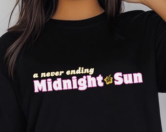 Never Ending Midnight Sun, Zara Larsson Unisex Cotton Tee, Zara Tour, Concert T-Shirt Merch, Zara Larsson Fan Gift, Poster Girl, Lush Life