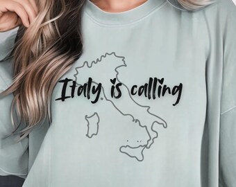 Italy Is Calling T-Shirt, Italy Travel Shirt, Travel Graphic Tee, Italy Lover Gift, Italian Shirt, Traveler Gift, Italy Vacation Shirt