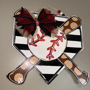 Baseball Door Hanger