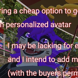 VRChat Avatar Retexture (Cheap)