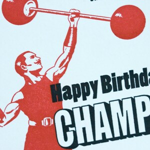 VENTE - Carte typographique Happy Birthday - Champ - 60 % de réduction