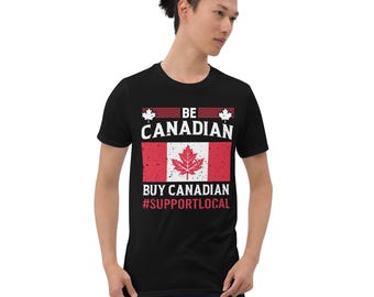 T-shirt de la fierté canadienne Maple Leaf : T-shirt unisexe pour la fête du Canada