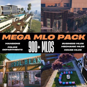 900+ High-Quality MLO Buildings for FiveM | Fully Editable & Customizable!
