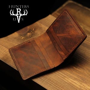 Billetera Premium - Billetera Clásica - Billetera Exclusiva - Billetera de Cuero Genuino - Billetera de Caballero - Billetera Slim