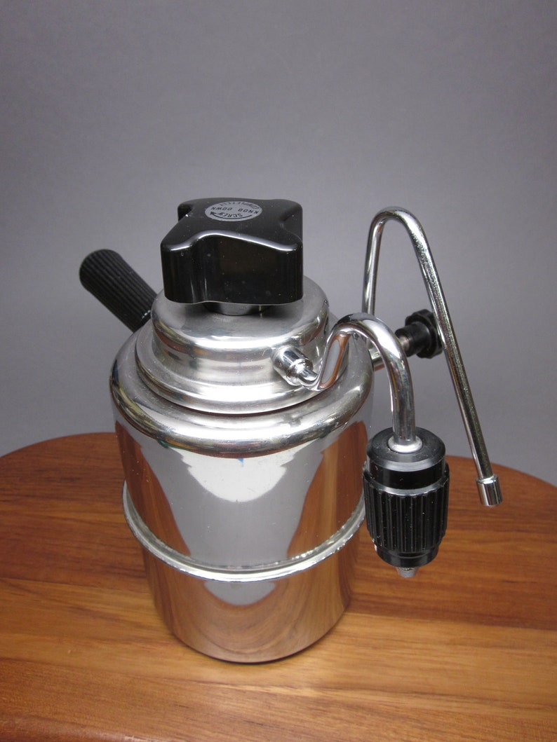 Elebak Stovetop Espresso Maker & Milk Frother Stainless Etsy