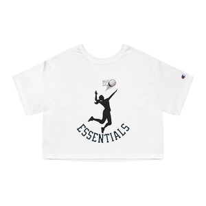 Champion Women&#39;s Cropped T-Shirt, Sporty Tee, Athletic Apparel, Workout Top, Casual Style, Gifts for Her, Spring Fashion