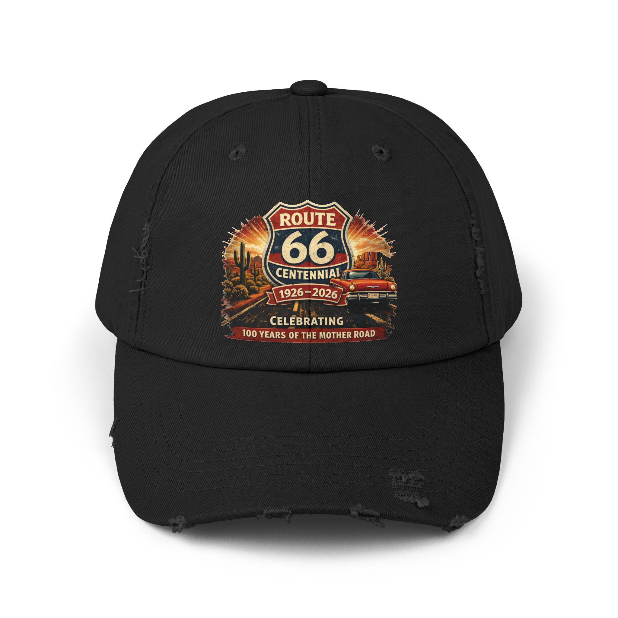 Route 66 Centennial 1926-2026 Cap | Vintage Road Trip Hat - Etsy