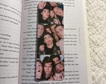 One Direction Bookmark|Photobooth Strip Bookmark|1D Fans