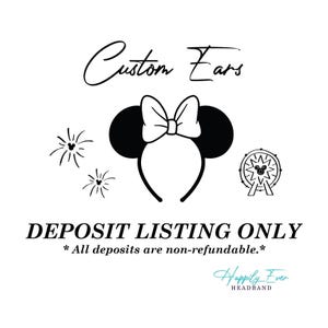 Custom Ears DEPOSIT LISTING ONLY