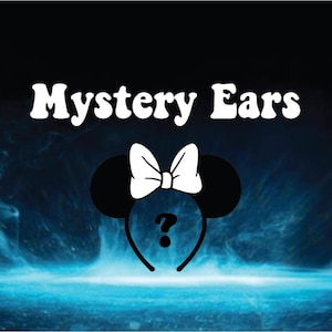 MYSTERY EARS, Handmade Ears, Mouse Ears, Magical Ears, Park Ears, Theme Park Headband
