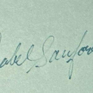 Isabel Sanford The Jeffersons Autograph Autograph Autografado Corte