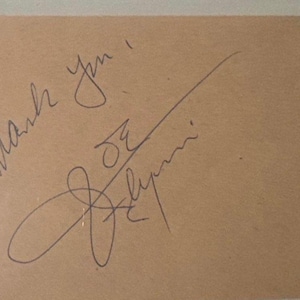 Joe Flynn Autogrammkarte Navy Karte von McHale signiert